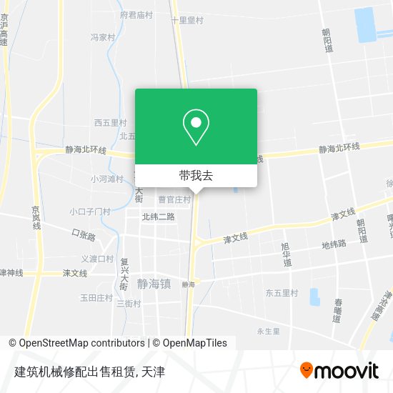 建筑机械修配出售租赁地图
