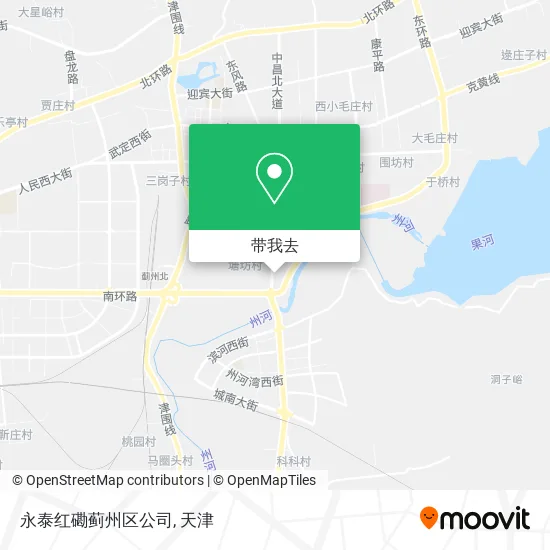 永泰红磡蓟州区公司地图
