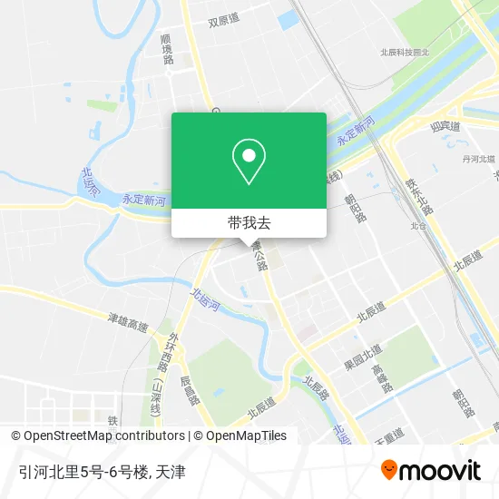 引河北里5号-6号楼地图