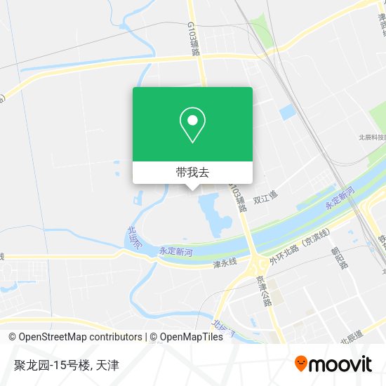 聚龙园-15号楼地图