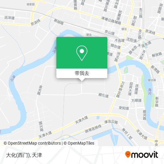 大化(西门)地图