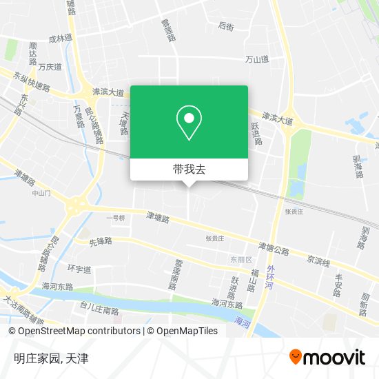 明庄家园地图