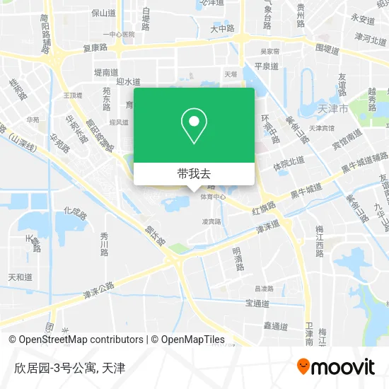 欣居园-3号公寓地图