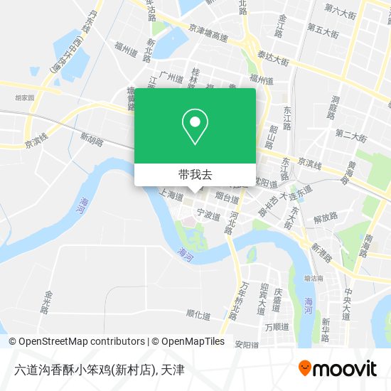 六道沟香酥小笨鸡(新村店)地图