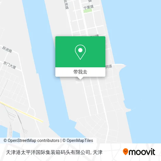 天津港太平洋国际集装箱码头有限公司地图