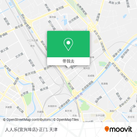 人人乐(宜兴埠店)-正门地图