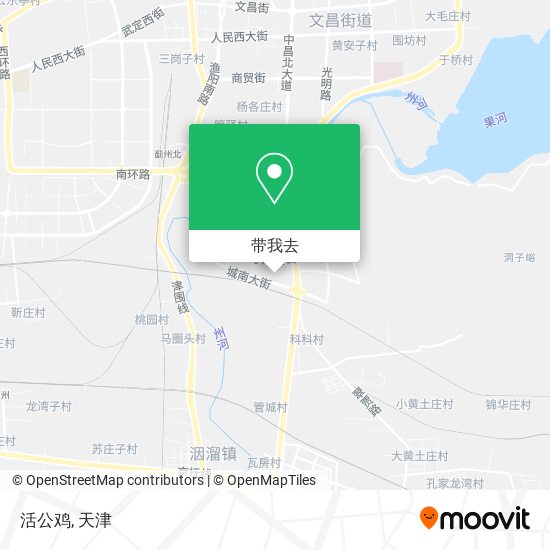 活公鸡地图