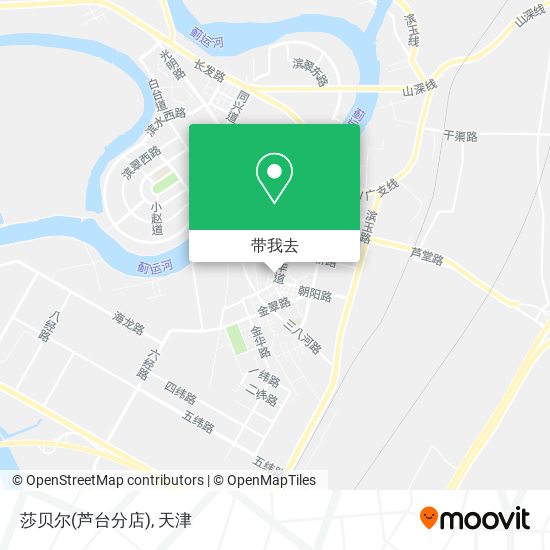 莎贝尔(芦台分店)地图
