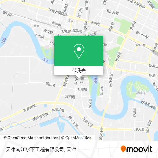 天津南江水下工程有限公司地图