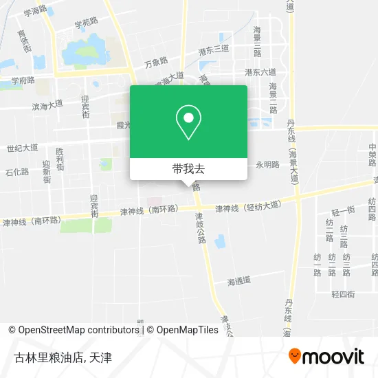 古林里粮油店地图