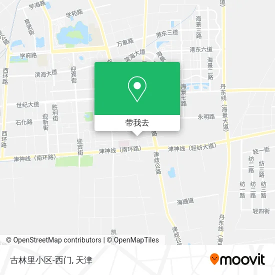古林里小区-西门地图