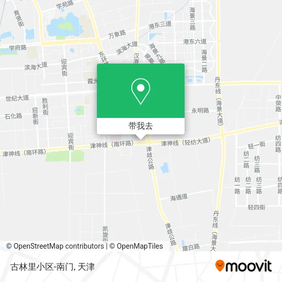 古林里小区-南门地图