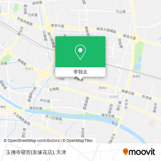 玉佛寺寝宫(友缘花店)地图