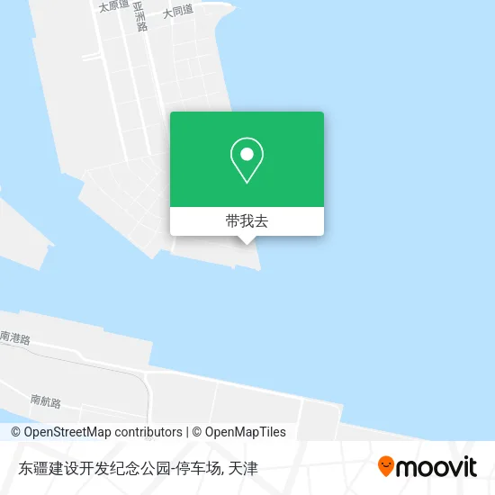 东疆建设开发纪念公园-停车场地图