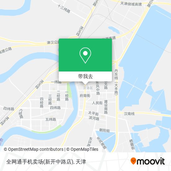 全网通手机卖场(新开中路店)地图