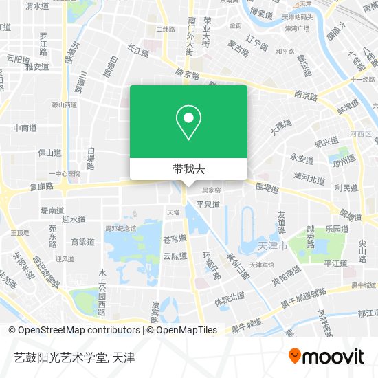 艺鼓阳光艺术学堂地图