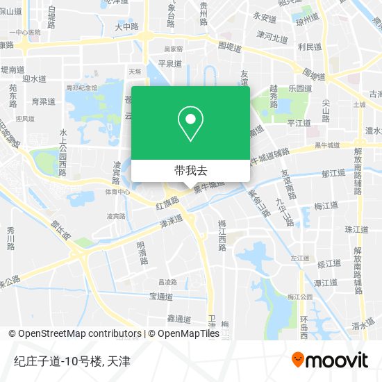 纪庄子道-10号楼地图