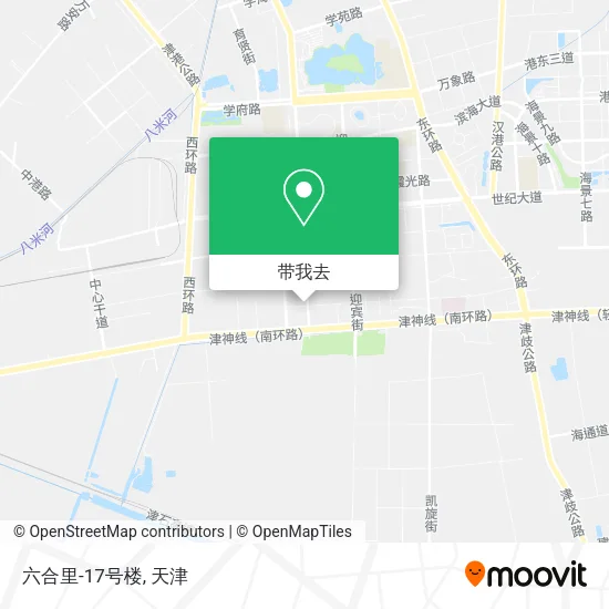 六合里-17号楼地图