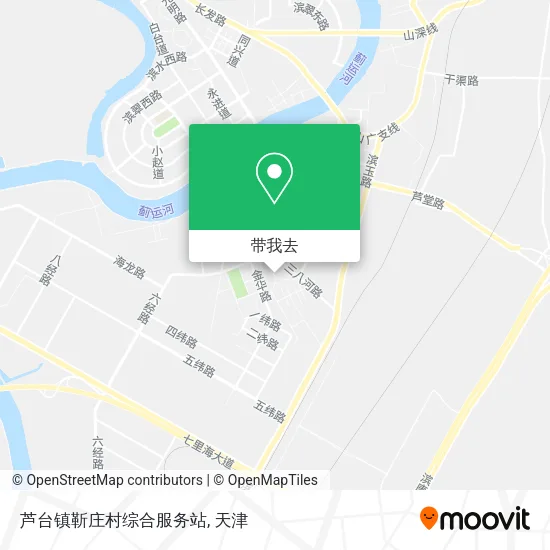 芦台镇靳庄村综合服务站地图