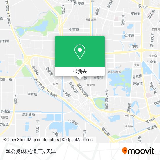 鸡公煲(林苑道店)地图