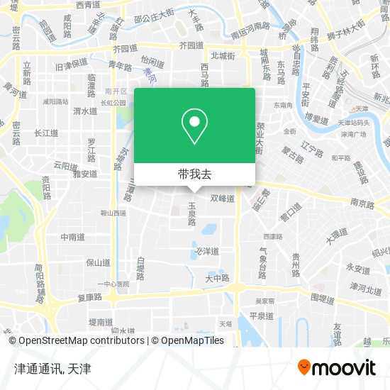 津通通讯地图