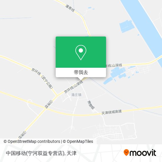 中国移动(宁河双益专营店)地图