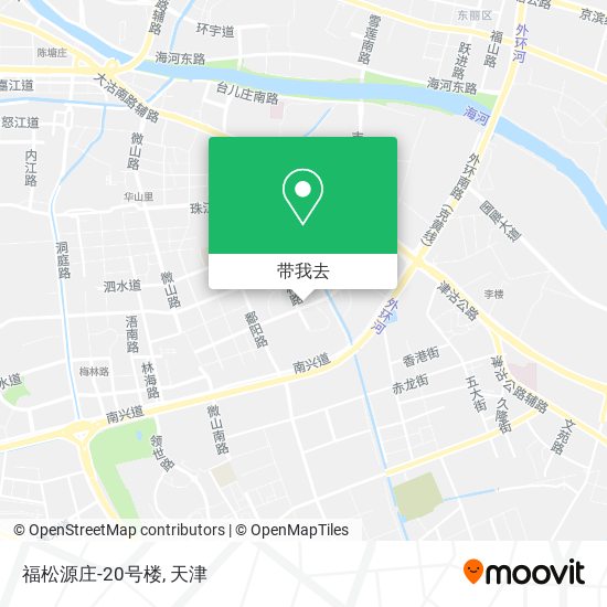 福松源庄-20号楼地图