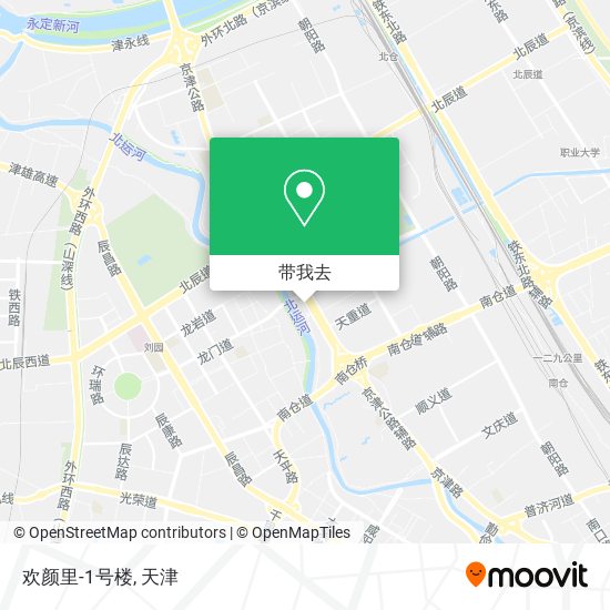 欢颜里-1号楼地图