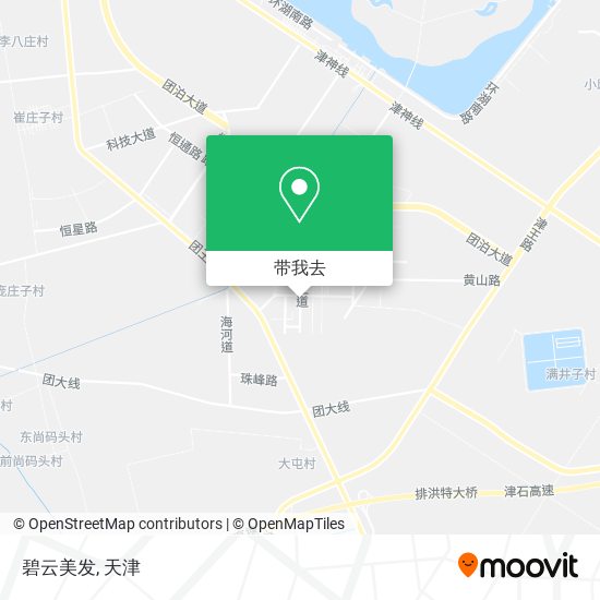 碧云美发地图