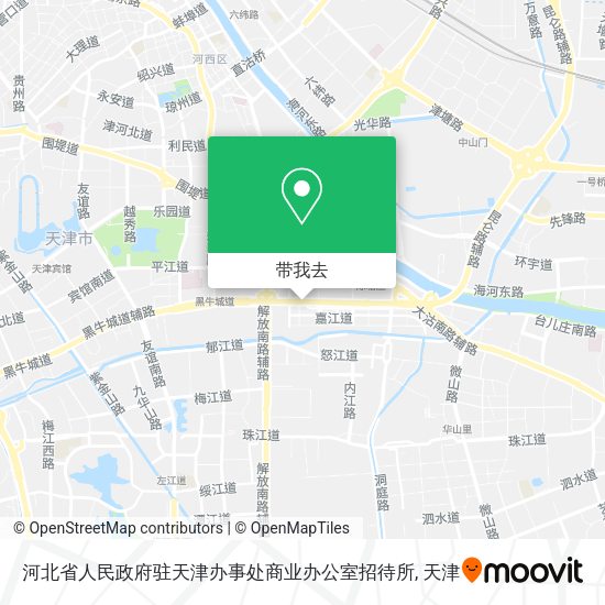 河北省人民政府驻天津办事处商业办公室招待所地图