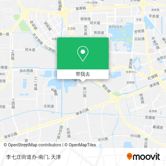 李七庄街道办-南门地图