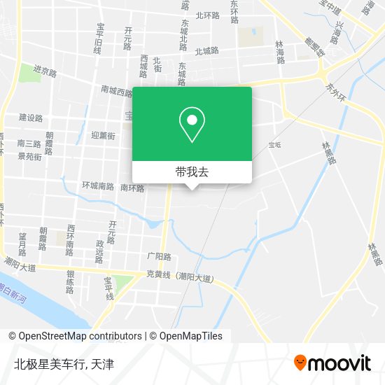 北极星美车行地图