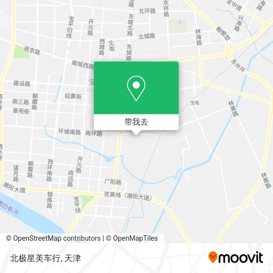 北极星美车行地图