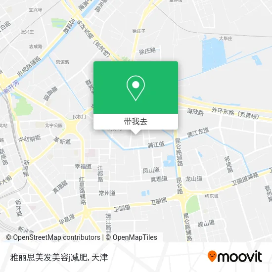 雅丽思美发美容j减肥地图