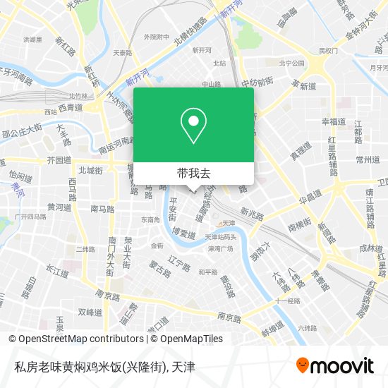 私房老味黄焖鸡米饭(兴隆街)地图