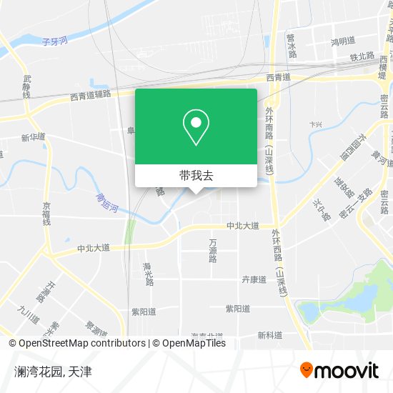 澜湾花园地图