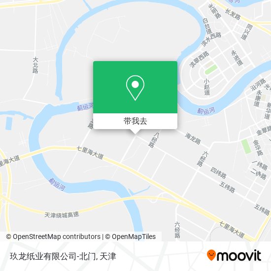 玖龙纸业有限公司-北门地图