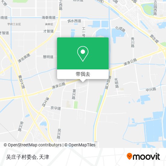 吴庄子村委会地图