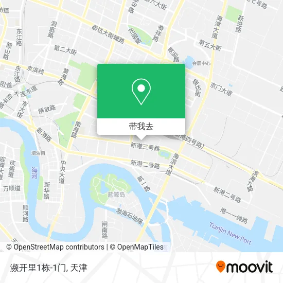濒开里1栋-1门地图