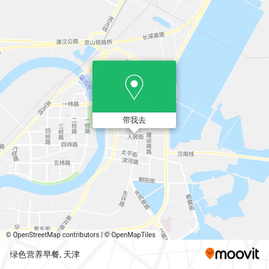 绿色营养早餐地图