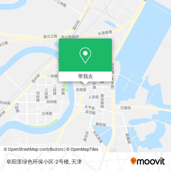阜阳里绿色环保小区-2号楼地图