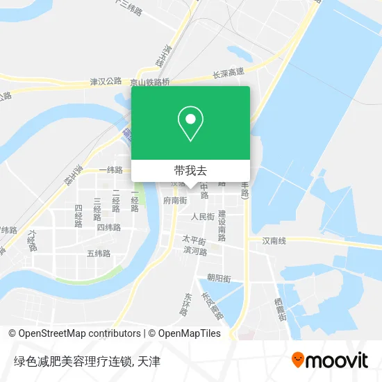 绿色减肥美容理疗连锁地图