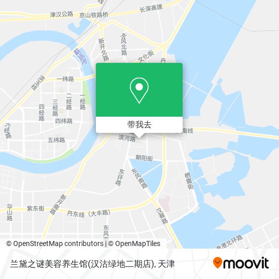 兰黛之谜美容养生馆(汉沽绿地二期店)地图