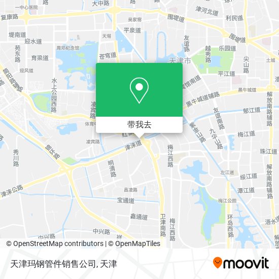 天津玛钢管件销售公司地图