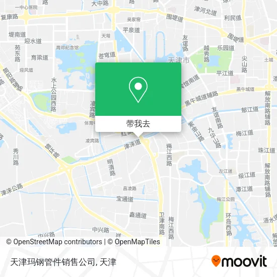 天津玛钢管件销售公司地图