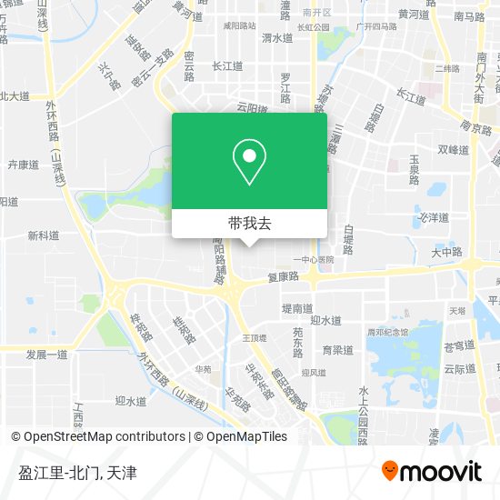 盈江里-北门地图