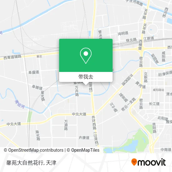 馨苑大自然花行地图
