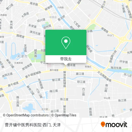 曹开镛中医男科医院-西门地图