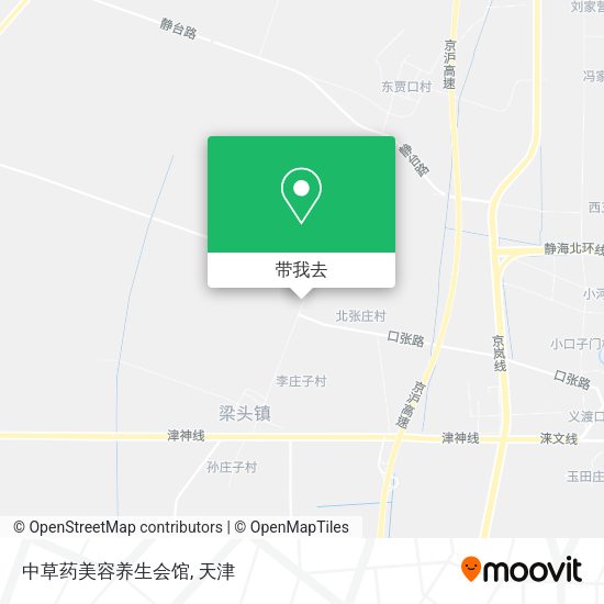 中草药美容养生会馆地图