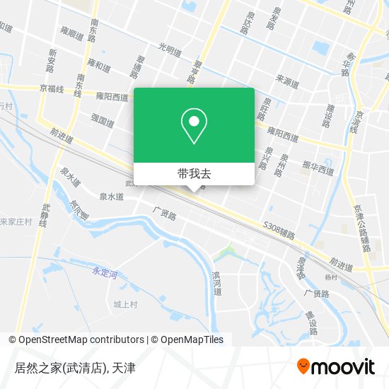 居然之家(武清店)地图